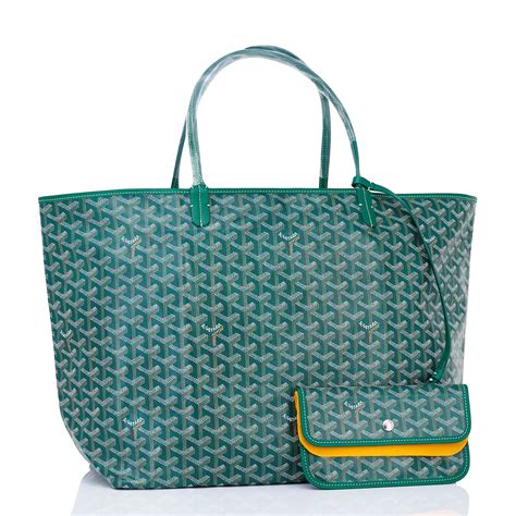 green goyard bag price|goyard green bag price.